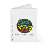 Black Secretaries Matter Spiral Notebook