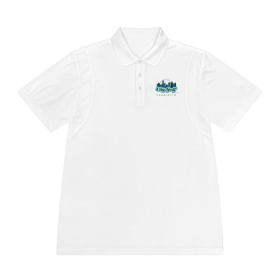 City Golf Charlotte Men's Sport Polo Shirt