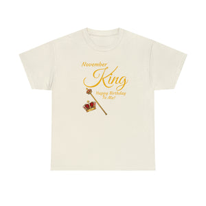 November King Unisex Heavy Cotton Tee