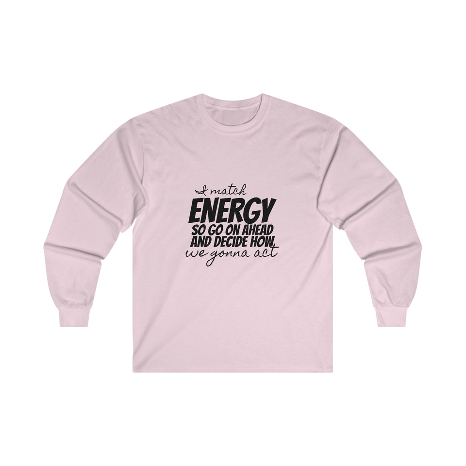 Graphic T-Ultra Cotton Long Sleeve Tee