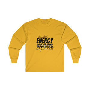 Graphic T-Ultra Cotton Long Sleeve Tee