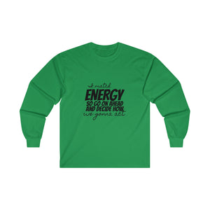Graphic T-Ultra Cotton Long Sleeve Tee