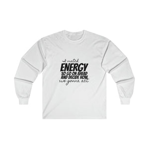Graphic T-Ultra Cotton Long Sleeve Tee