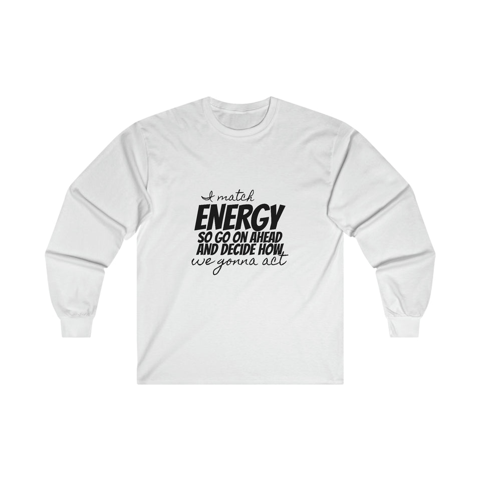 Graphic T-Ultra Cotton Long Sleeve Tee