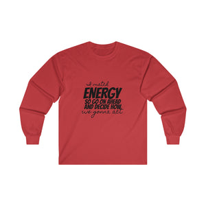 Graphic T-Ultra Cotton Long Sleeve Tee