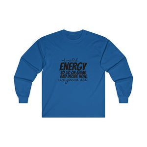 Graphic T-Ultra Cotton Long Sleeve Tee