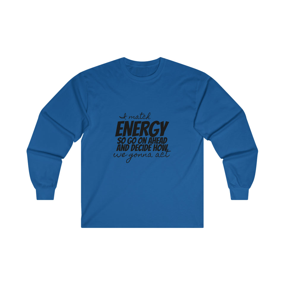 Graphic T-Ultra Cotton Long Sleeve Tee