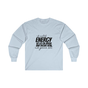 Graphic T-Ultra Cotton Long Sleeve Tee