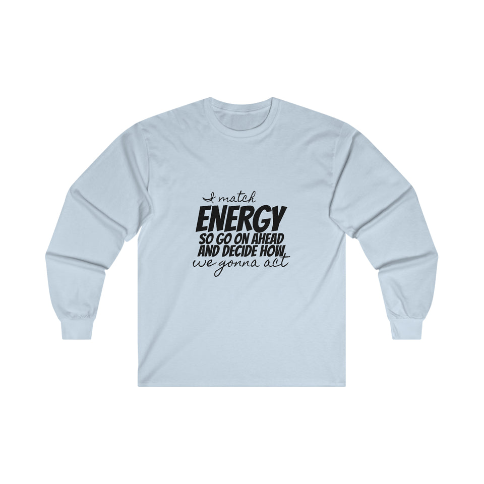 Graphic T-Ultra Cotton Long Sleeve Tee