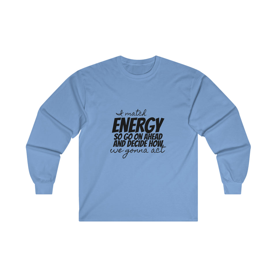 Graphic T-Ultra Cotton Long Sleeve Tee