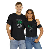 New York Jets Girl Unisex Heavy Cotton Tee