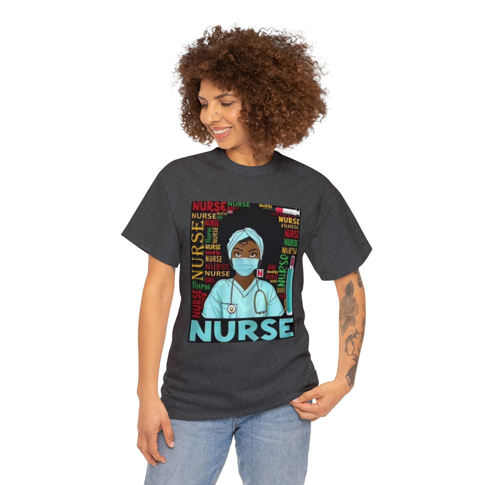 Black Nurse Cotton Tee
