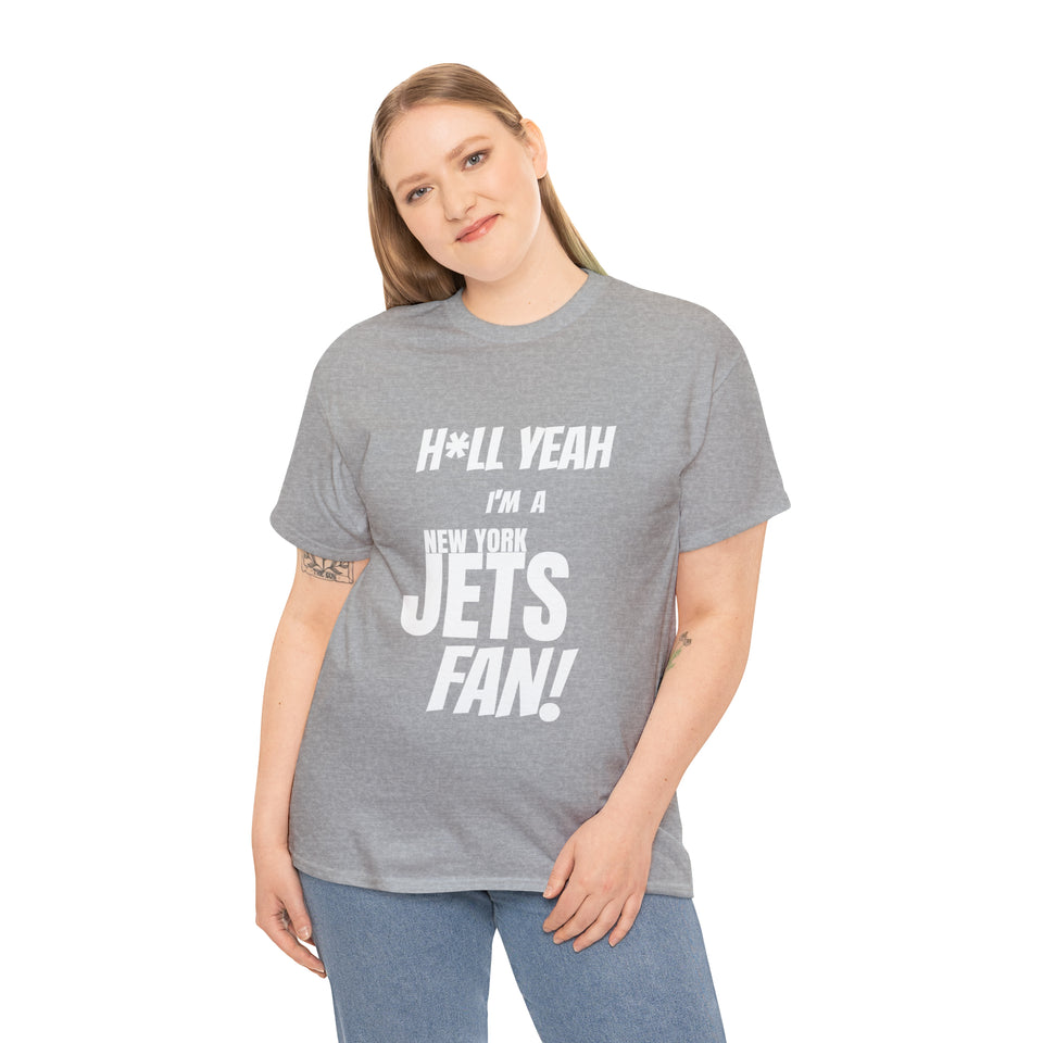 New York Jets Football Unisex Heavy Cotton Tee