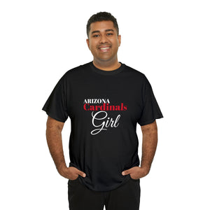 Arizona Cardinals Girl Unisex Heavy Cotton Tee