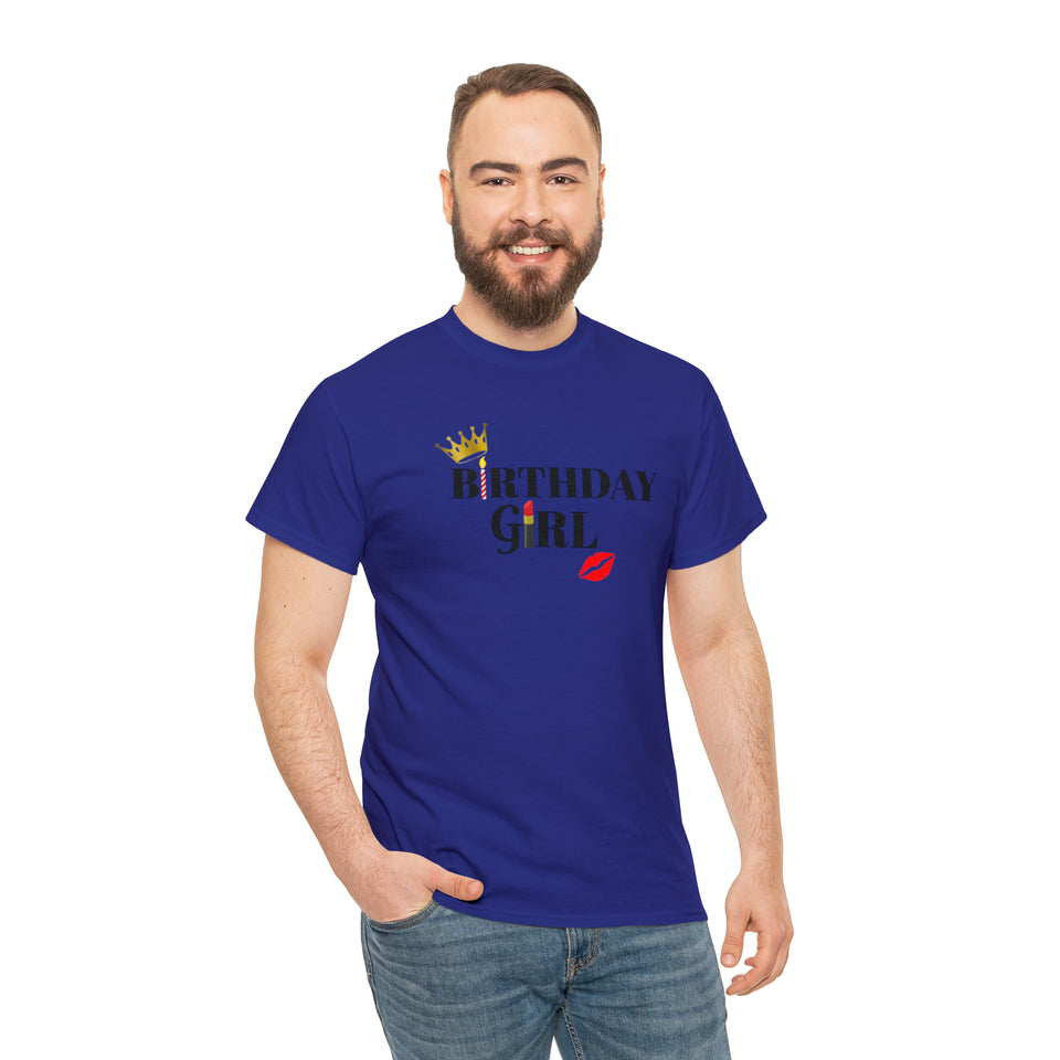 Birthday Girl Unisex Heavy Cotton Tee