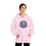 Travel With Glitter Unisex Heavy Blend™ Hooded Sweatshirt