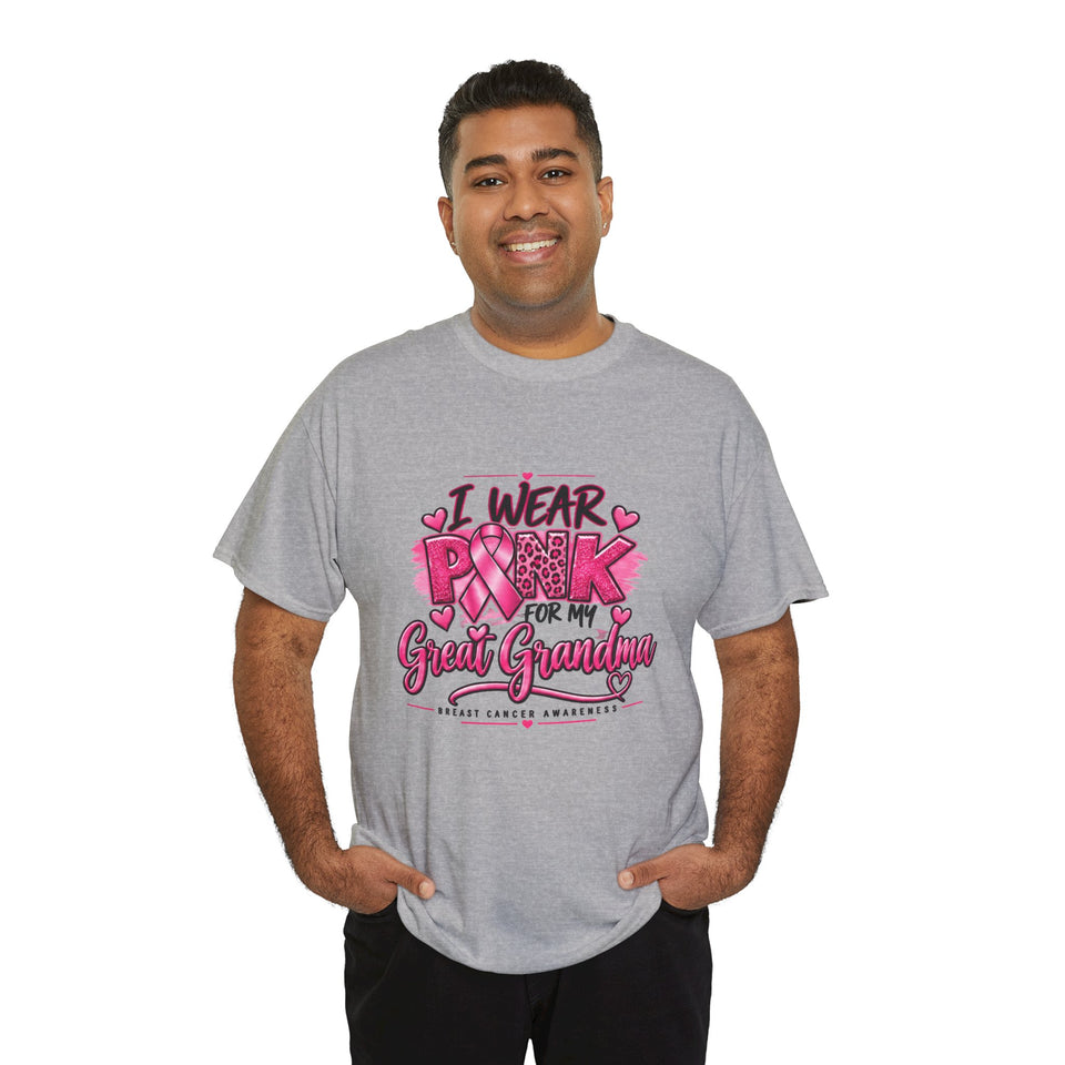 Breast Cancer Awareness Unisex Heavy Cotton Tee