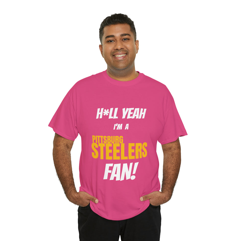 Pittsburgh Steelers Football Unisex Heavy Cotton Tee