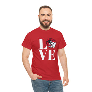 LOVE WSSU Unisex Heavy Cotton Tee