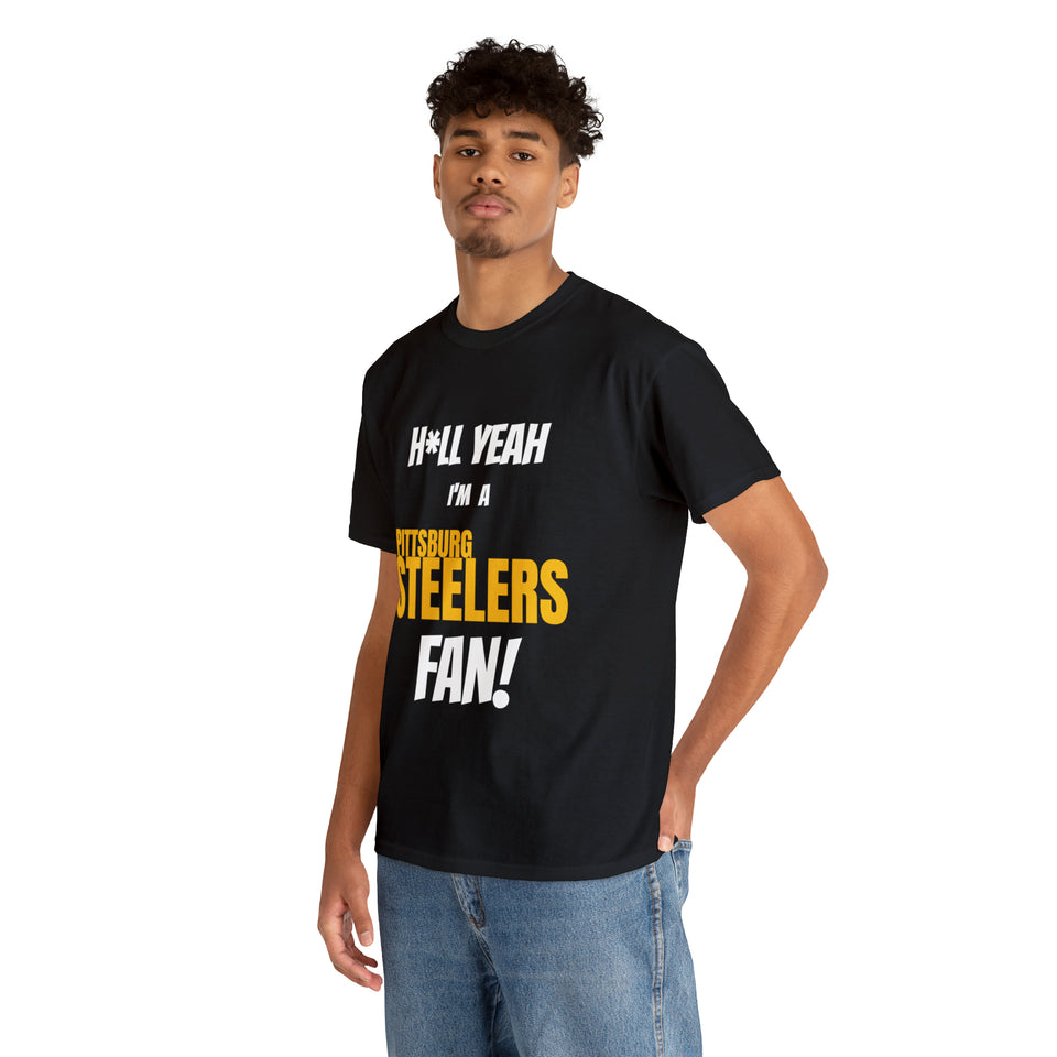Pittsburgh Steelers Football Unisex Heavy Cotton Tee