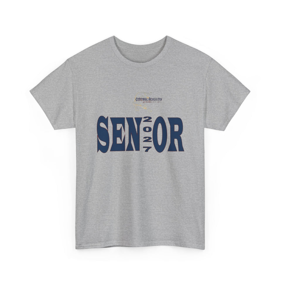 Central Academy of Tech & Arts Senior 2027 Unisex Heavy Cotton Tee