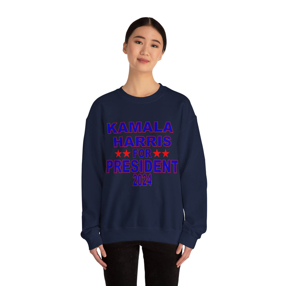 Kamala Harris for President Unisex Heavy Blend™ Crewneck Sweatshirt