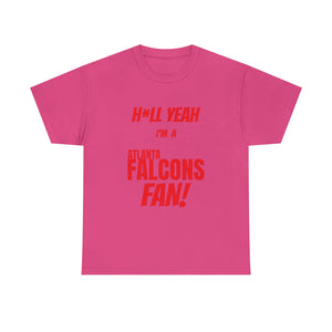 Atlanta Falcons Football Unisex Heavy Cotton Tee