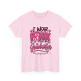 Breast Cancer Awareness Unisex Heavy Cotton Tee