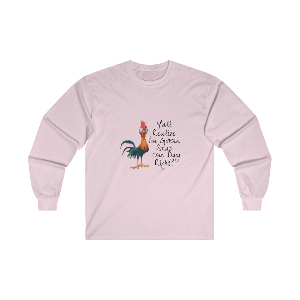 Graphic Ultra Cotton Long Sleeve Tee