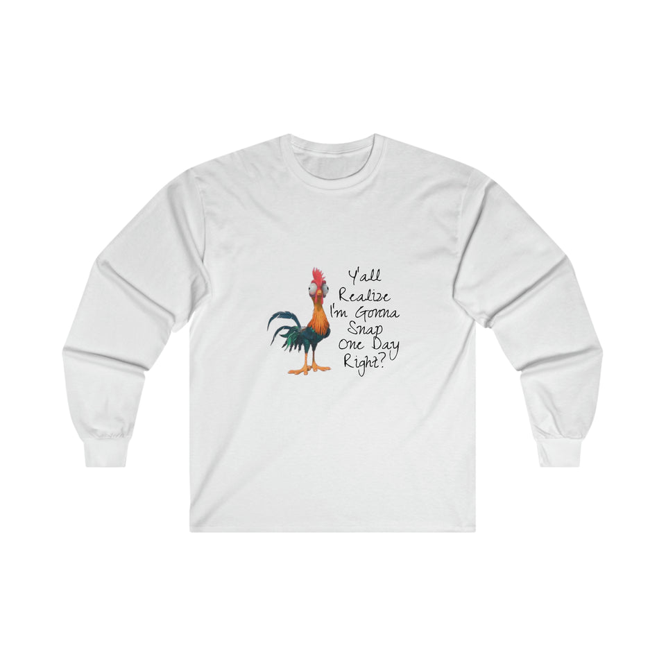 Graphic Ultra Cotton Long Sleeve Tee