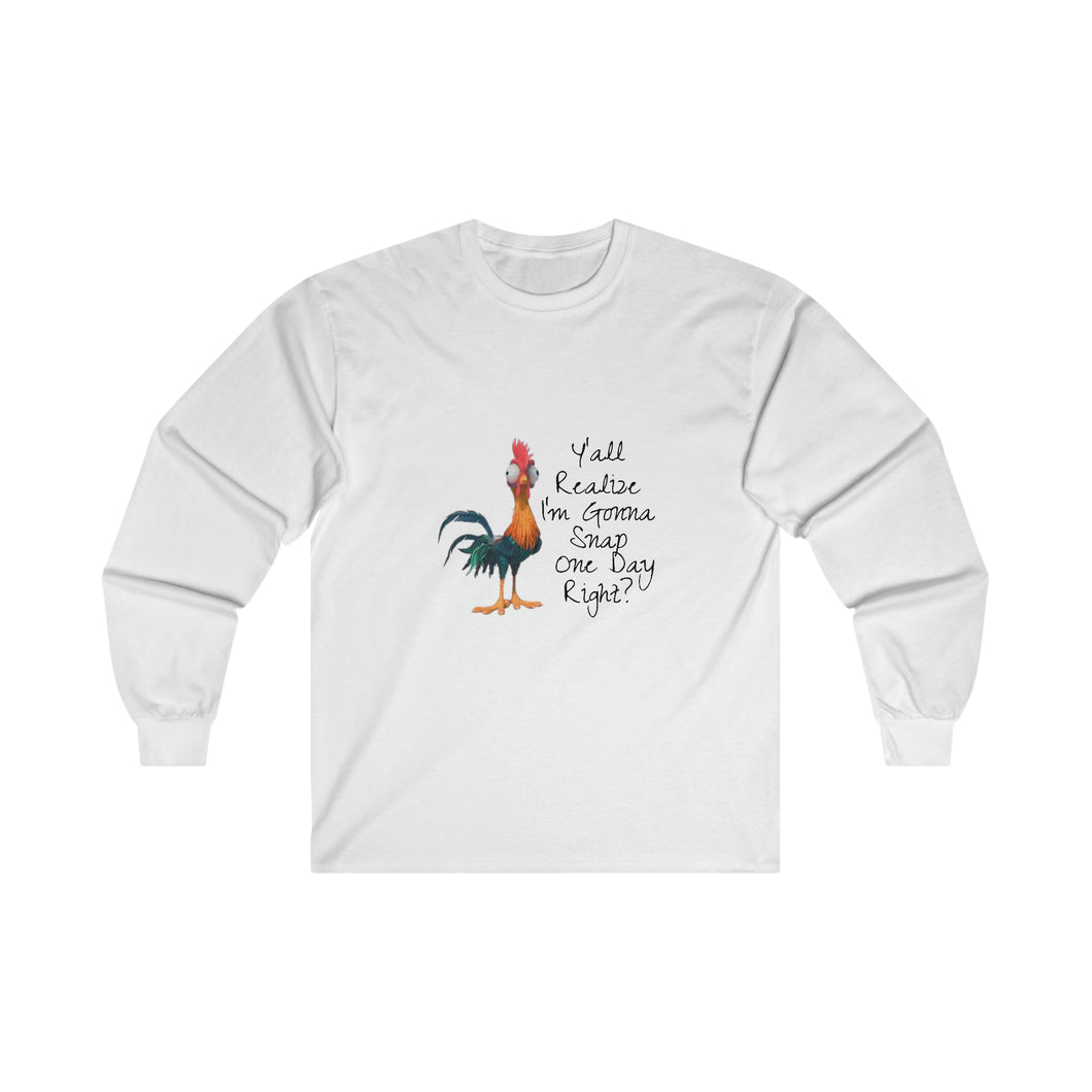 Graphic Ultra Cotton Long Sleeve Tee
