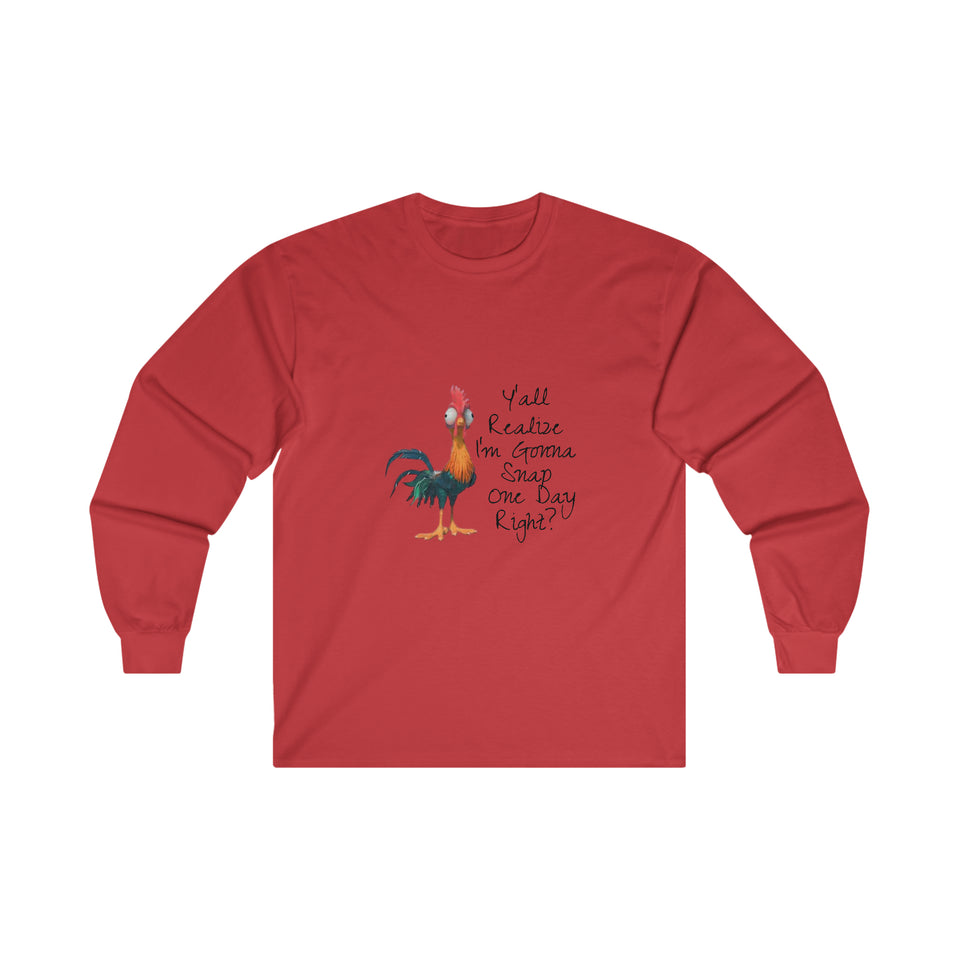 Graphic Ultra Cotton Long Sleeve Tee