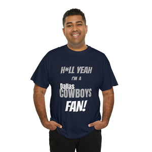 Dallas Cowboys Football Unisex Heavy Cotton Tee