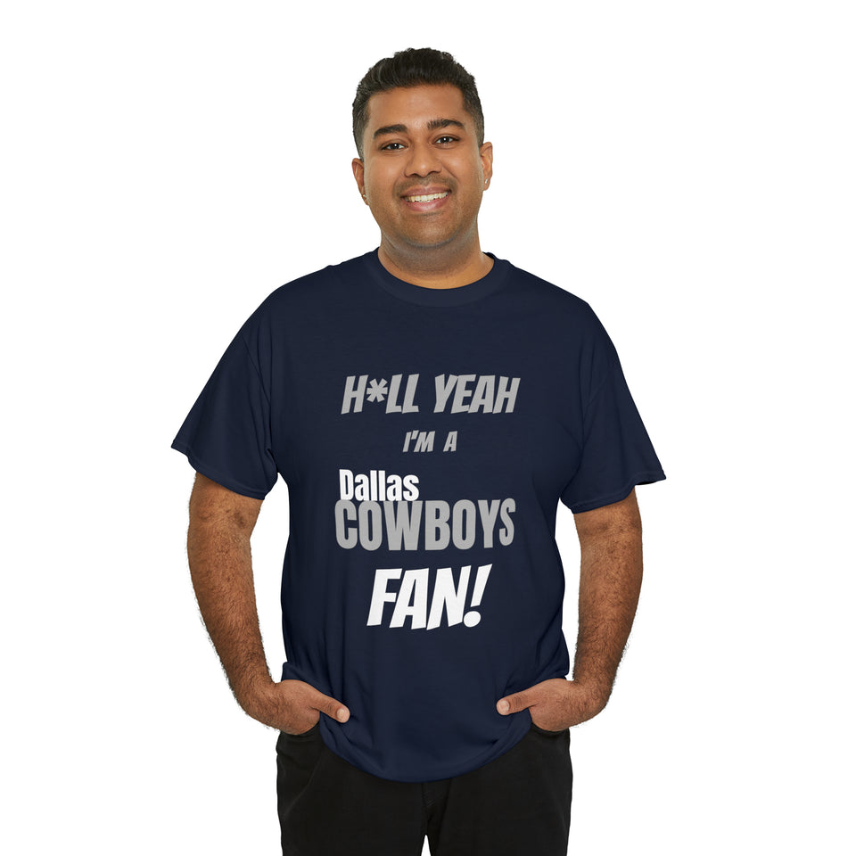 Dallas Cowboys Football Unisex Heavy Cotton Tee
