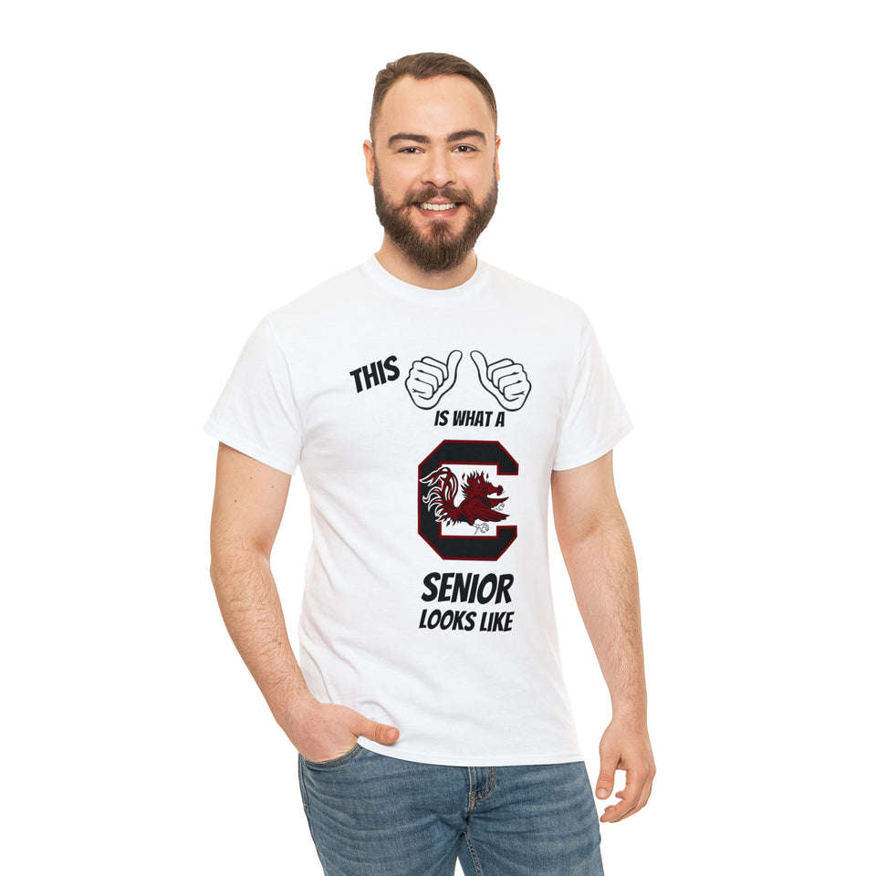 This Is What A SC Gamecocks Senior Looks Like Unisex Heavy Cotton Tee