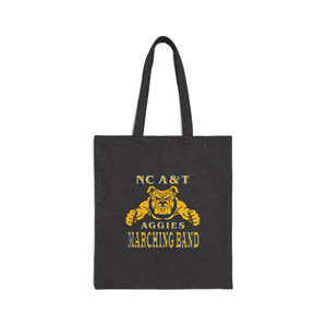 NC A&T Marching Band Cotton Canvas Tote Bag