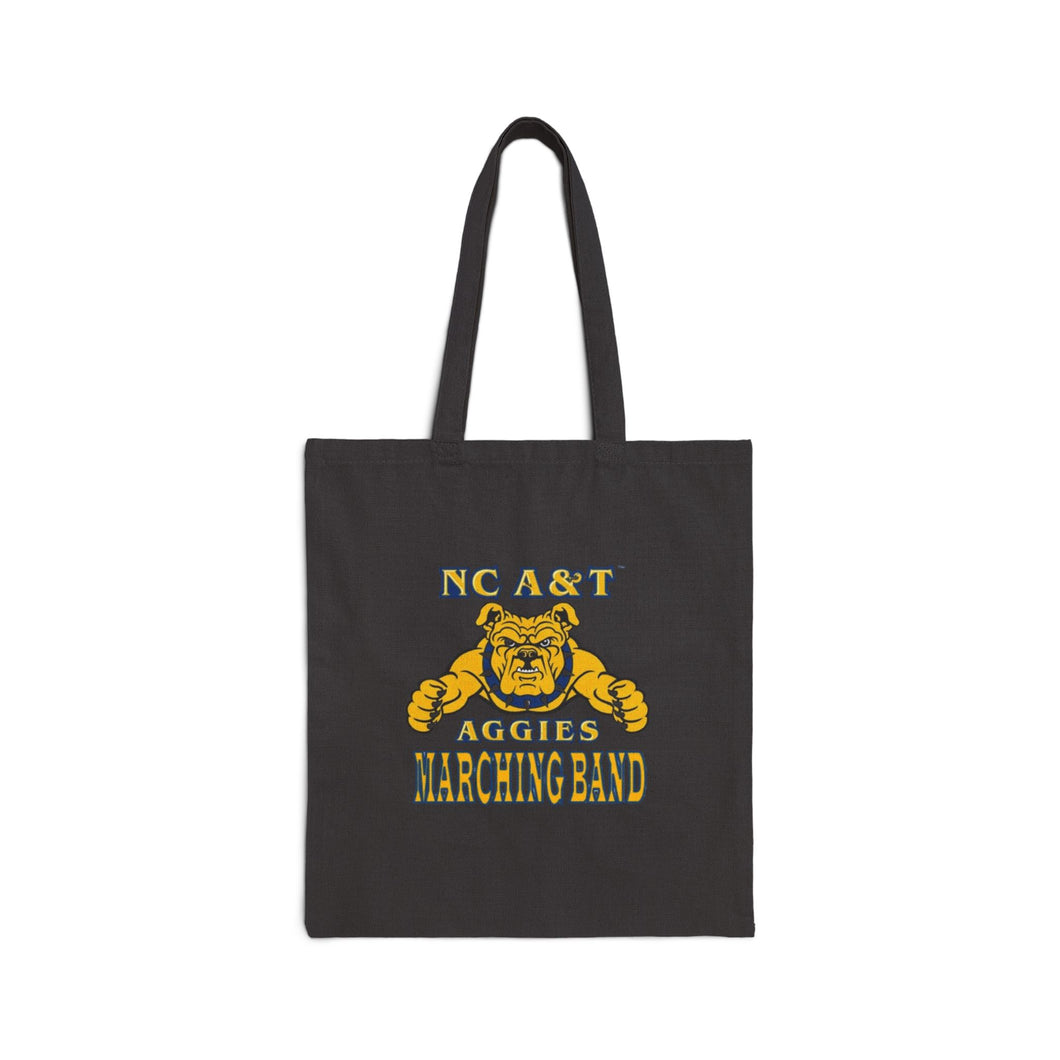 NC A&T Marching Band Cotton Canvas Tote Bag