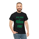 Green Bay Packers Football Unisex Heavy Cotton Tee