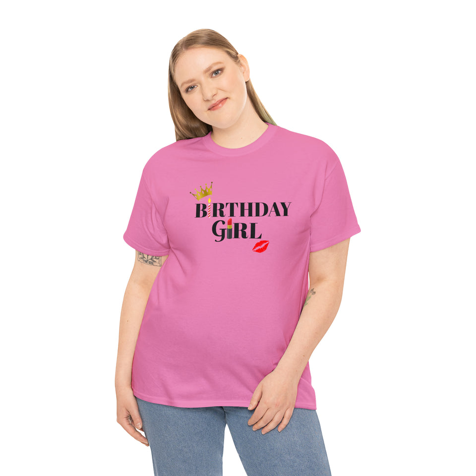 Birthday Girl Unisex Heavy Cotton Tee