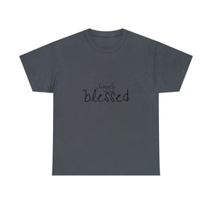 Simply Blessed Unisex Heavy Cotton Tee