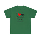 I Love My Cat Unisex Heavy Cotton Tee