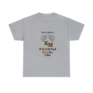 Kings Mountain Baller Dad Unisex Heavy Cotton Tee