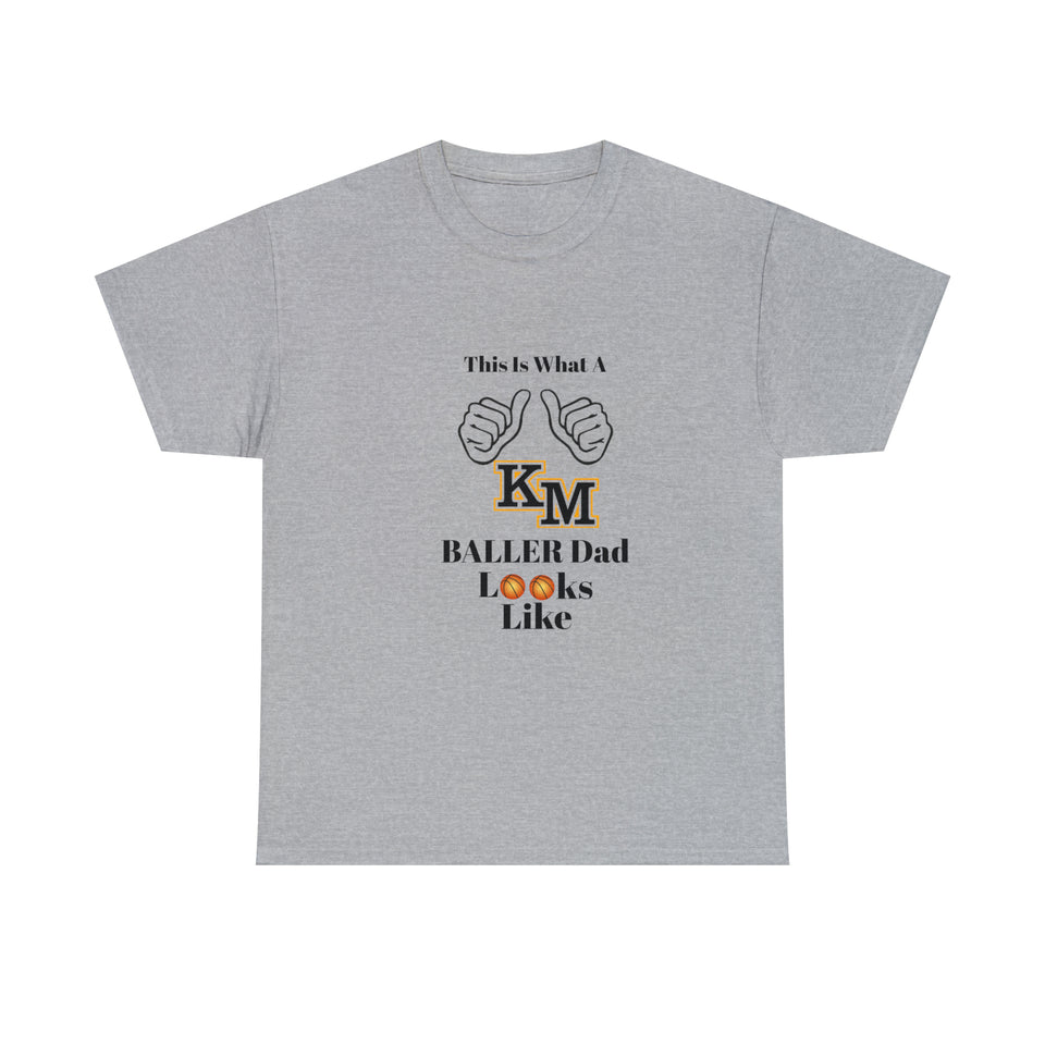 Kings Mountain Baller Dad Unisex Heavy Cotton Tee