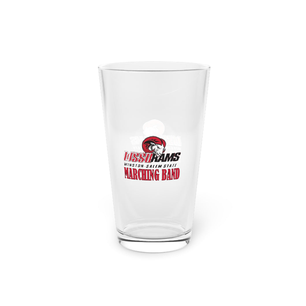 WSSU Marching Band Pint Glass, 16oz