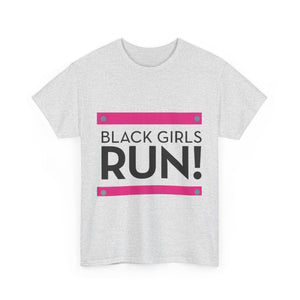 Black Girls Run Unisex Heavy Cotton Tee