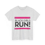 Black Girls Run Unisex Heavy Cotton Tee