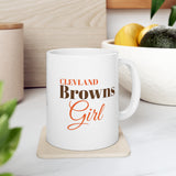Clevland Browns Girl Ceramic Mug 11oz