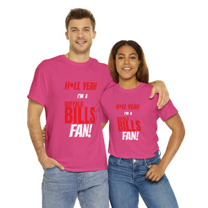 Buffalo Bills Football Unisex Heavy Cotton Tee