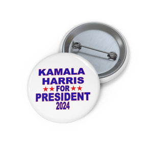 Kamala Harris for President Custom Pin Buttons