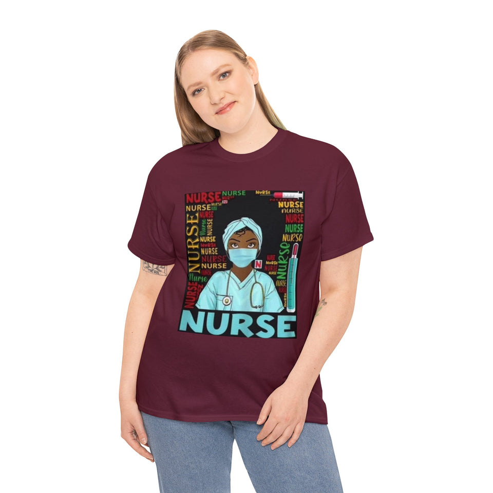 Black Nurse Cotton Tee